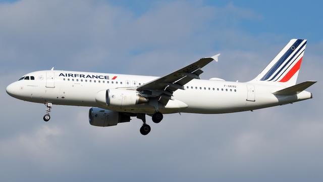F-GKXQ:Airbus A320-200:Air France